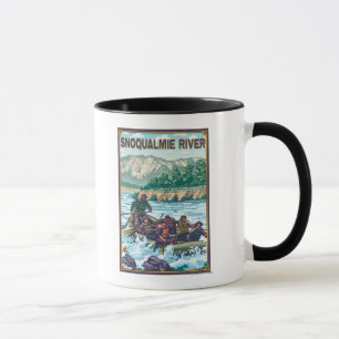 White Water Rafting - Snoqualmie River, Mug
