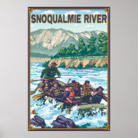 White Water Rafting - Snoqualmie River, WA