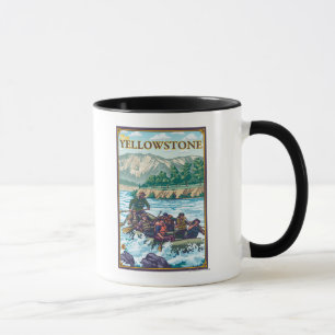 White Water Rafting - West Yellowstone, Montana Mug