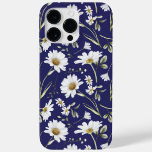 White Watercolor Flowers Case-Mate iPhone 14 Pro Max Case