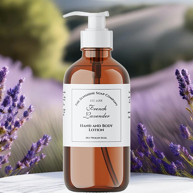 White Waterproof Cosmetics Label 2" x 6" (Creator Uploaded)