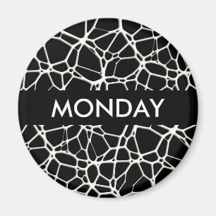 White Web Texture + your bachgr. & ideas Magnet