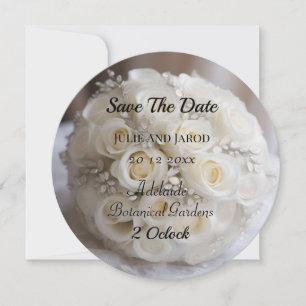 White Wedding Rose Topiary Ball,