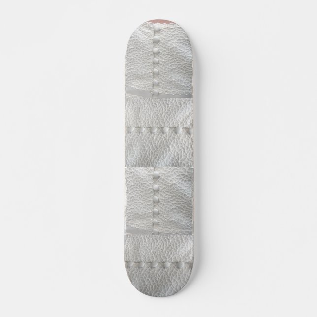 White Wedding Skateboard - Customisable (Front)