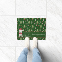 White Westie Christmas Whimsical