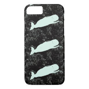white whales phone case