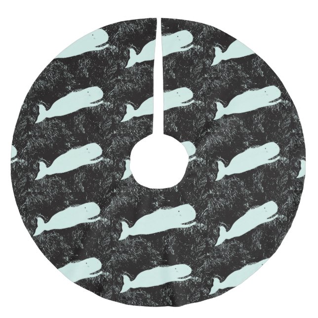 white whales tree skirt (Front)