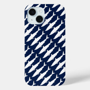 white wild shark iPhone 15 case