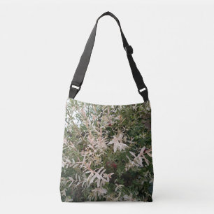 White Wildflower Botanical Tote Bag