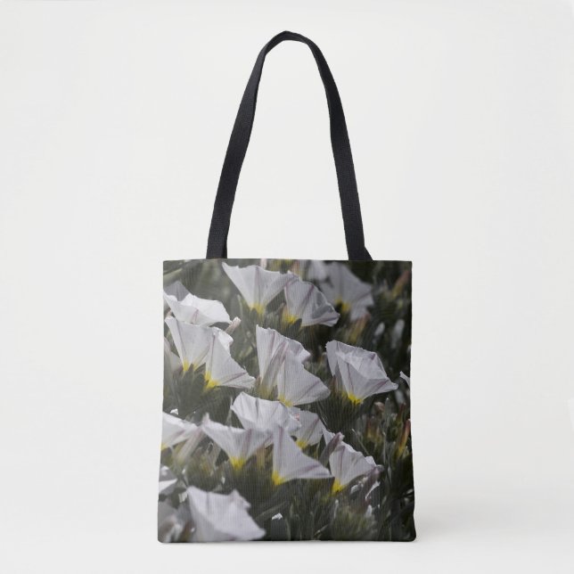 White wildflowers tote bag (Front)