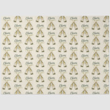 White Wine Bottle Birthday Tissue Paper