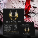 White Wine Glass, Wine Bar/Winery Advertising Flyer<br><div class="desc">White Wine Glass,  Wine Bar/Winery Advertising Flyers By The Business Card Store.</div>