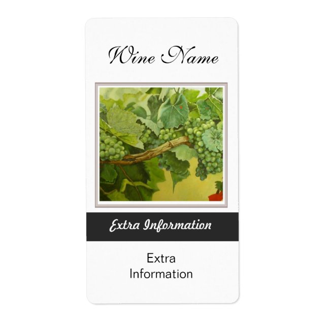 White Wine Label (Front)
