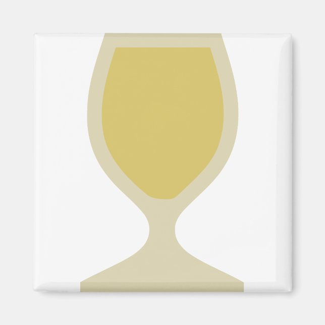 White Wine Magnet (Front)