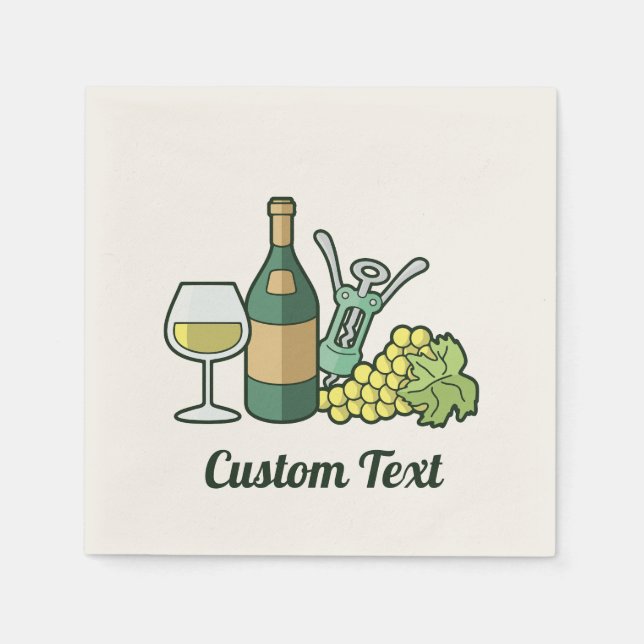 White Wine Napkins (Front)