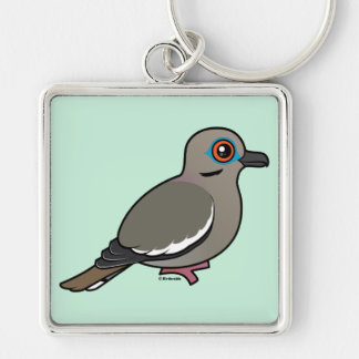 White-winged Dove Key Ring