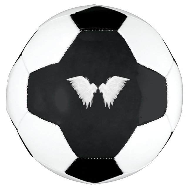White Wings Soccer Ball (Front)