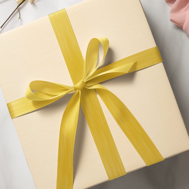 White Winterberry Green Leaf Gold Ribbon Grosgrain Ribbon (Creator Uploaded)