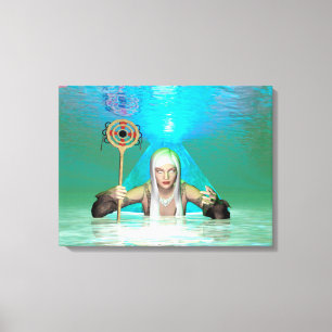 White Witch Canvas Print