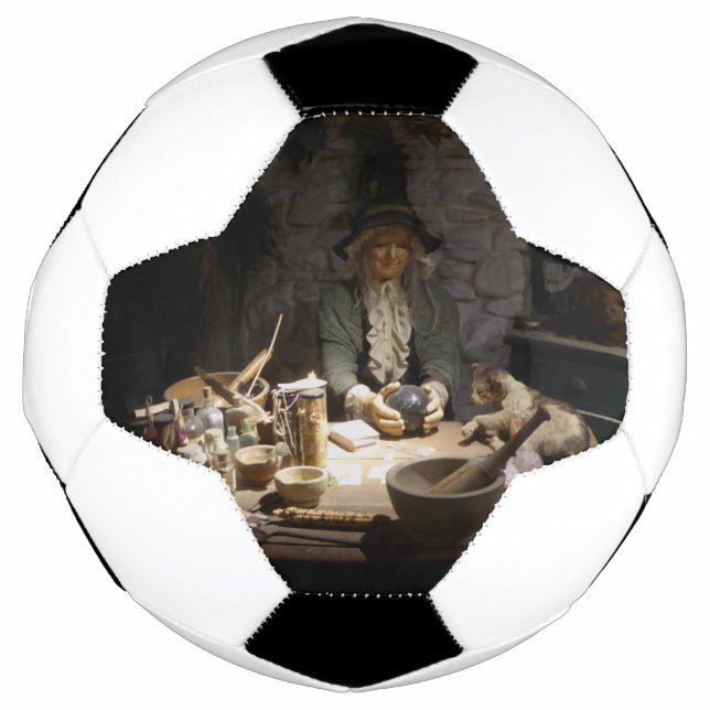 White Witch's Kitchen Museum, Witchcraft & MAGICK Football (Front)