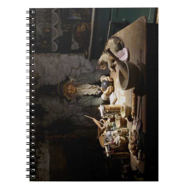 White Witch's Kitchen Museum, Witchcraft & MAGICK Notebook (Front)