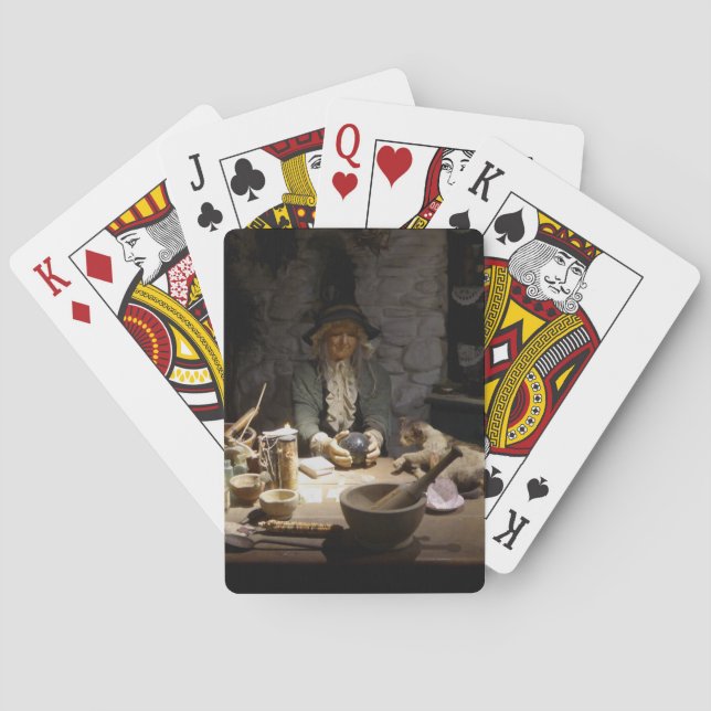 White Witch's Kitchen Museum, Witchcraft & MAGICK Playing Cards (Back)