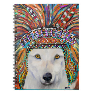 White Wolf Art Notebook