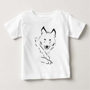 White Wolf Baby T-Shirt