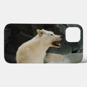 White Wolf iPhone 13 Case