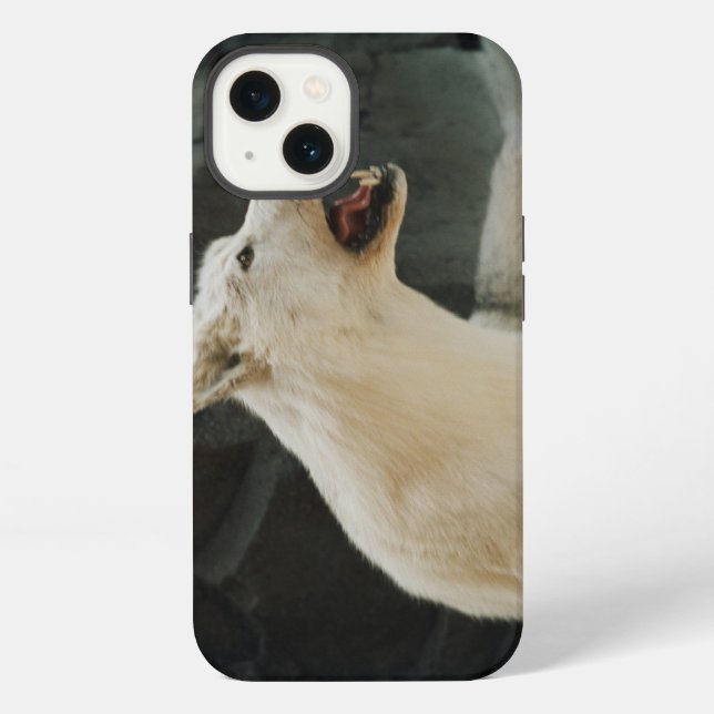 White Wolf iPhone Case (Back)