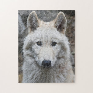 WHITE WOLF JIGSAW PUZZLE CHALLENGING