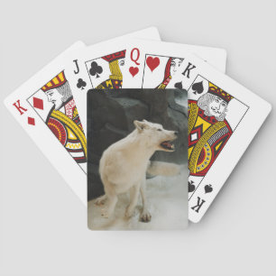 White Wolf Playing Cards