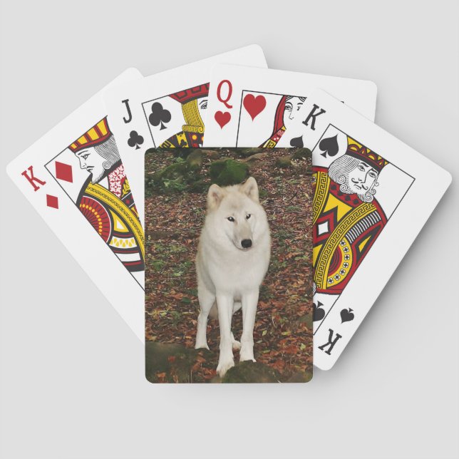 White Wolf Playing Cards (Back)