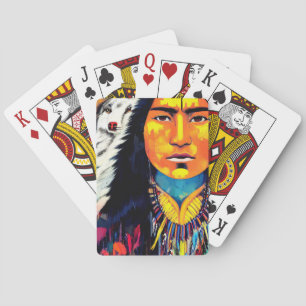 White Wolf Playing Cards