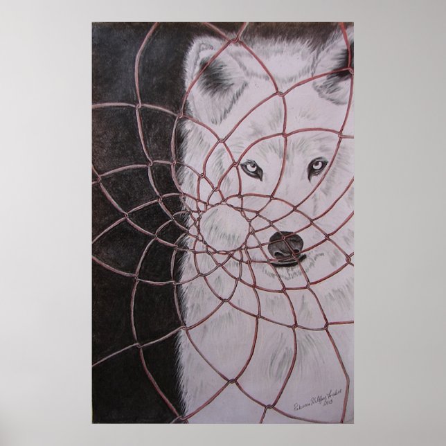 White Wolf Poster (Front)