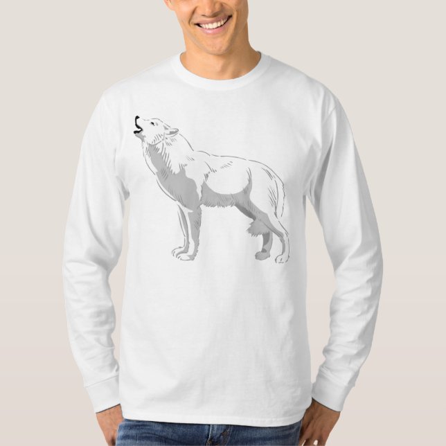 White Wolf T-Shirt (Front)