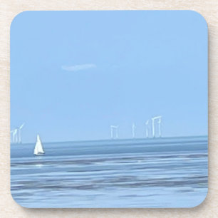 White Yacht and Tranquil Seas Coaster