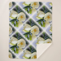 white yellow freesia
