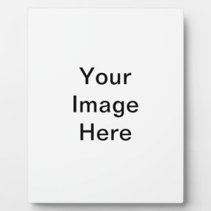 White Your Image Here Plaque