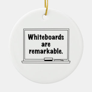 Whiteboards Are Remarkable Ceramic Tree Decoration