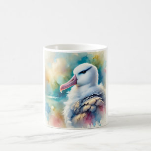 Whitecapped Albatross 230824AREF138 - Watercolor Coffee Mug