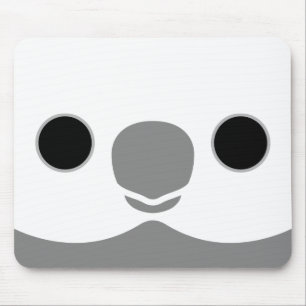 Whiteface Male Cockatiel Mouse Mat
