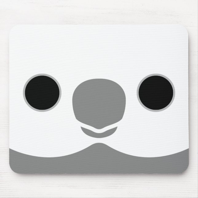 Whiteface Male Cockatiel Mouse Mat (Front)