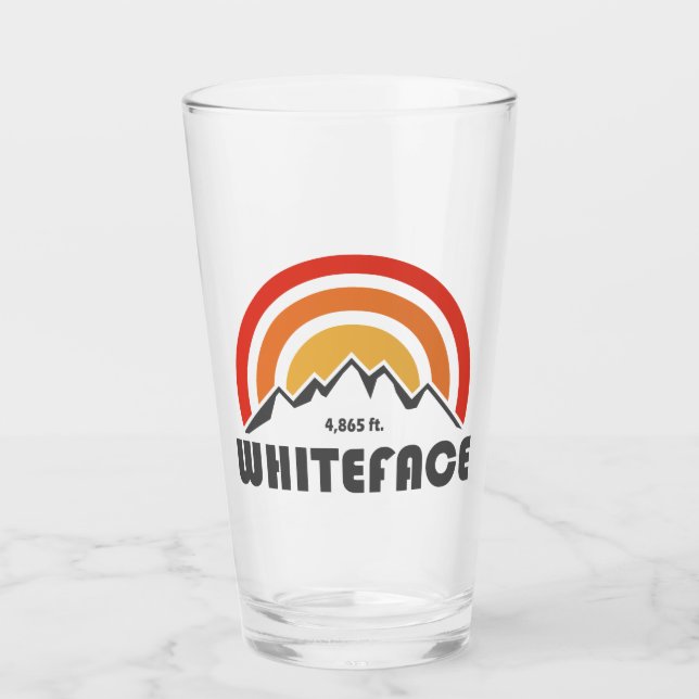 Whiteface Mountain Glass (Front)