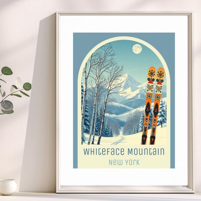 Whiteface Mountain New York ski resort  Poster (Creator Uploaded)