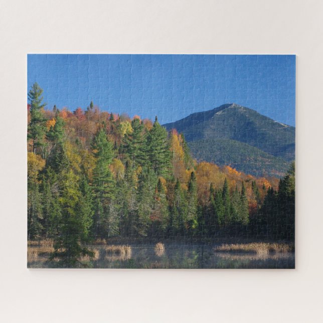Whiteface Mountain over Little Cherrypatch Pond Jigsaw Puzzle (Horizontal)