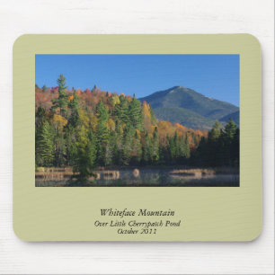 Whiteface Mountain over Little Cherrypatch Pond Mouse Mat