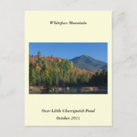 Whiteface Mountain over Little Cherrypatch Pond