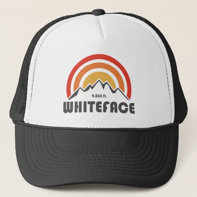 Whiteface Mountain Trucker Hat (Front)