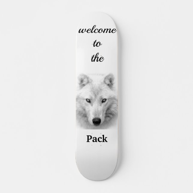 Whitefang Skate Board (Front)